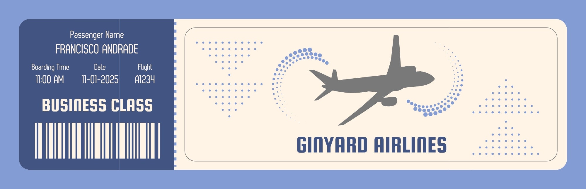 Printable Boarding Ticket Template With Photo Surprise - Etsy
