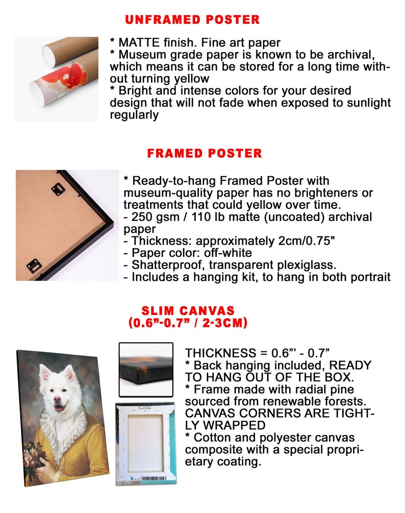 Amor Gifts Poster Copy of USA MADE Dog's Health Personalized Pet Poster Canvas Print | Personalized Dog Cat Prints | Magazine Covers | Custom Pet Portrait from Photo | Personalized Gifts for Dog Mom or Dad, Pet Memorial Gift