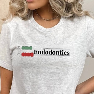 endodontics tshirt endodontist shirt endo file graphic tee dental student gift dental graduation root canal specialist tee endo gift