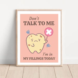 funny fillings dentist art dental office decor dental wall art gift for dentist dentist gift pediatric dentist gift funny dental poster
