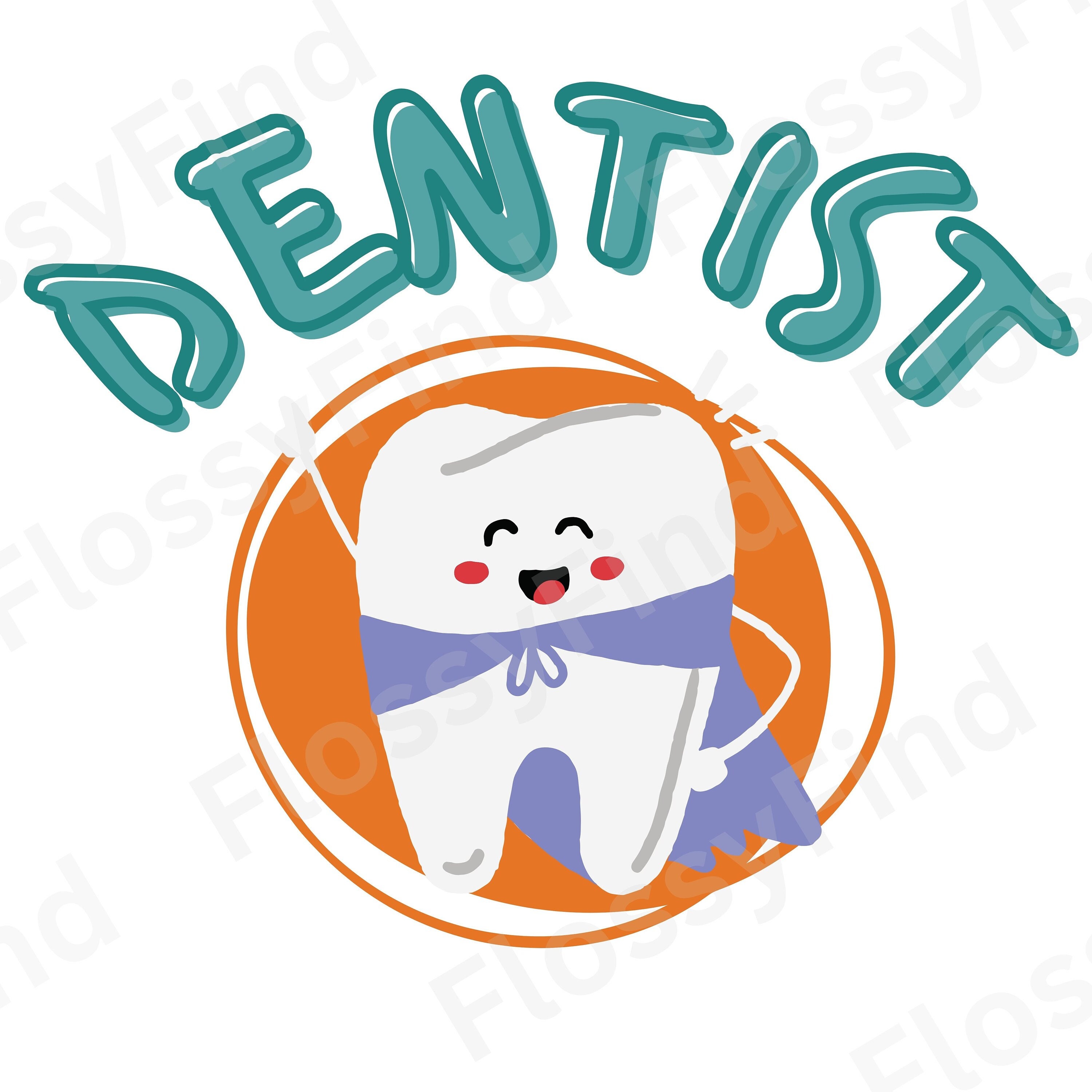 dentist SVG, dental PNG, download art work, cute dental downloadable, future dentist gift idea