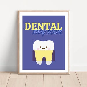 dental xray room poster, dental x rays print, dental radiograph wall art, dental office decor, dentist gift, dental hygienist print