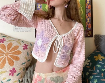 Joni Cardigan Vintage inspirierte Häkelanleitung