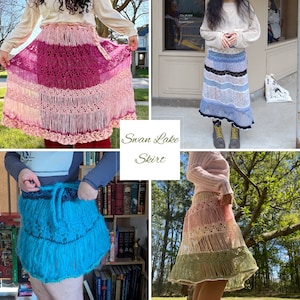 Crochet Pattern: Swan Lake Skirt image 3