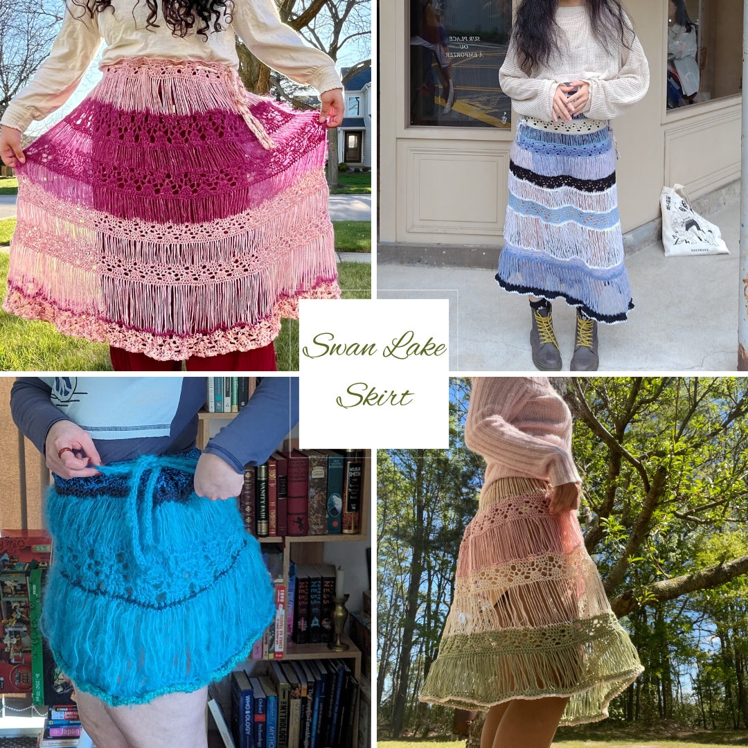 Crochet Pattern: Swan Lake Skirt - Etsy
