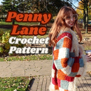 Penny Lane Coat: Vintage Inspired Crochet Pattern