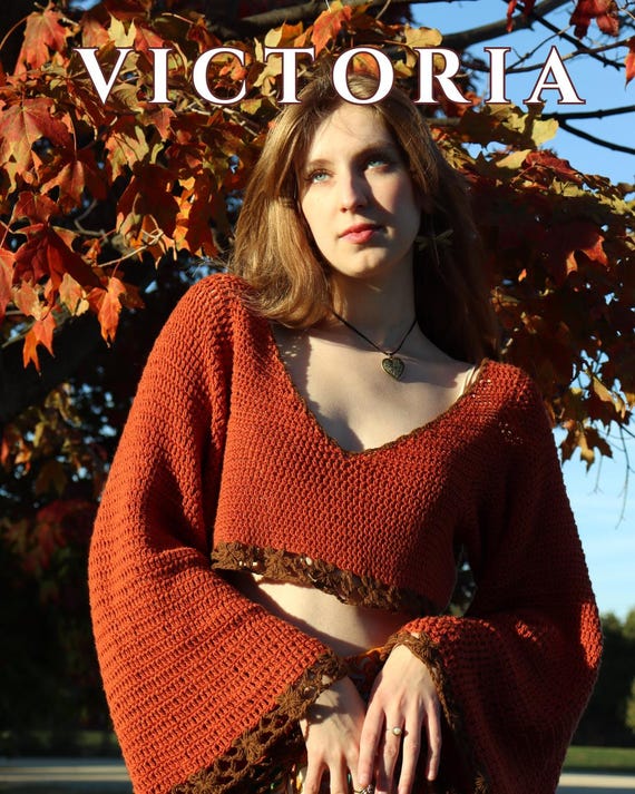 Victoria Top- Crochet Pattern - Etsy