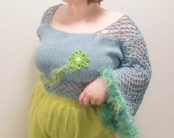 トップス ameri MEDI SHELL MOTIF CROCHET KNIT MEDI SHELL MOTIF CROCHET KNIT VESTを使った人気ファッション