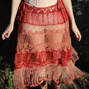 Crochet Pattern: Swan Lake Skirt