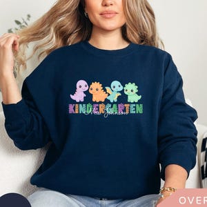 Personalized Kindergarten Teacher Sweatshirt, Back to School Gift, Kindergarten Teacher Shirt, Teacher Appreciation, Teacher Sweater