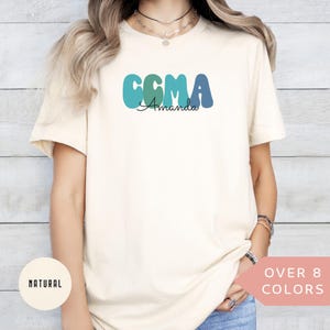 Personalized CCMA Nurse Shirt, Custom CCMA Nurse T-shirt, CCMA Nurse Gift, Nurse Appreciation Gift, Certified Clinical Medical Assistant Tee