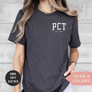 Personalized PCT Nurse Shirt, Custom PCT Nurse T-shirt, PCT Nurse Gift, Patient Care Technician Tshirt, Nurse Appreciation T shirt, Pct tee