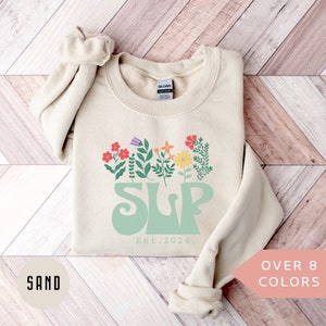 Personalized SLP Nurse Sweatshirt, Custom SLP Nurse Shirt, SLP Nurse Gift, Speech Language Pathologist Crewneck, Speech Therapist Sweater