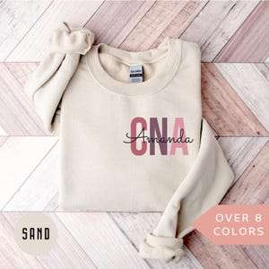 Personalized CNA Nurse Sweatshirt, Custom CNA Nurse Shirt, CNA Nurse Gift, Nurse Appreciation Gift, Certified Nursing Assistant Pullover