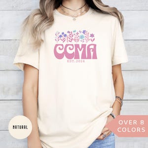 Personalized CCMA Nurse Shirt, Custom CCMA Nurse T-shirt, CCMA Nurse Gift, Nurse Appreciation Gift, Certified Clinical Medical Assistant Tee