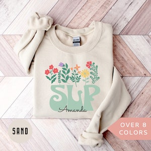 Personalized SLP Nurse Sweatshirt, Custom SLP Nurse Shirt, SLP Nurse Gift, Speech Language Pathologist Crewneck, Speech Therapist Sweater