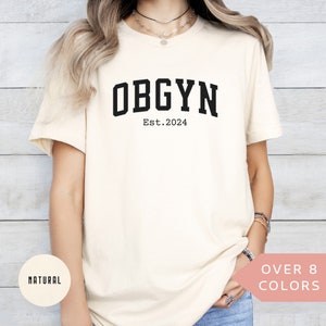 Personalized OBGYN Shirt, Custom OBGYN Nurse T-shirt, Obstetrics and Gynecology Nurse Tshirt, Nurse Appreciation Gift, OBGYN Nurse Tee