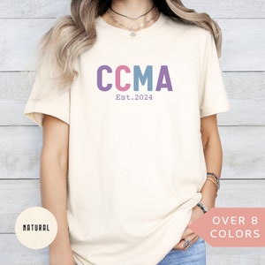 Personalized CCMA Nurse Shirt, Custom CCMA Nurse T-shirt, CCMA Nurse Gift, Nurse Appreciation Gift, Certified Clinical Medical Assistant Tee