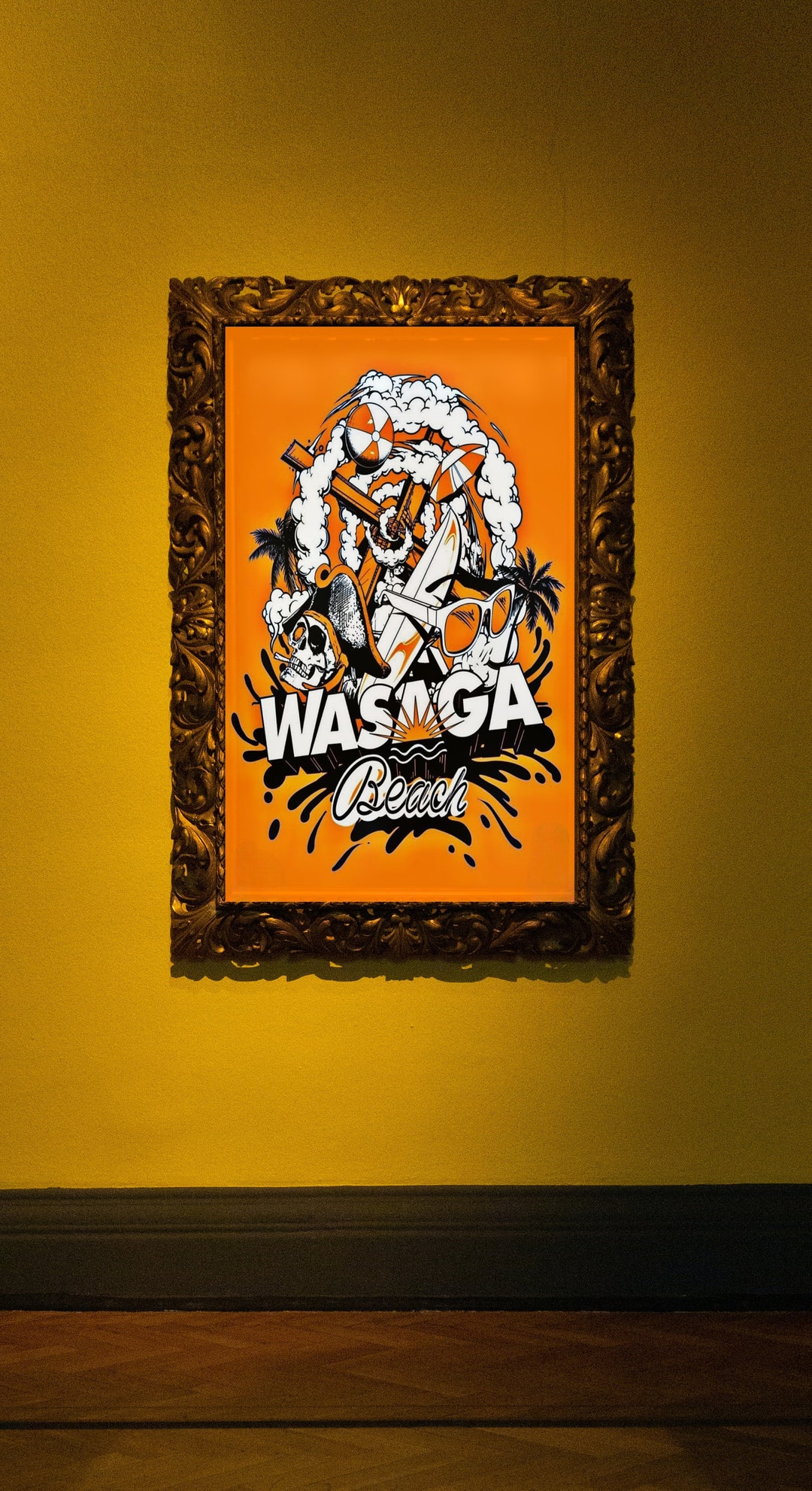 Personalized Wasaga Beach Art Print Poster Motivational Etsy