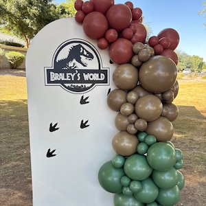DIY Balloon Arch Kit - Dinosaur Jurassic Park Theme Birthday Party