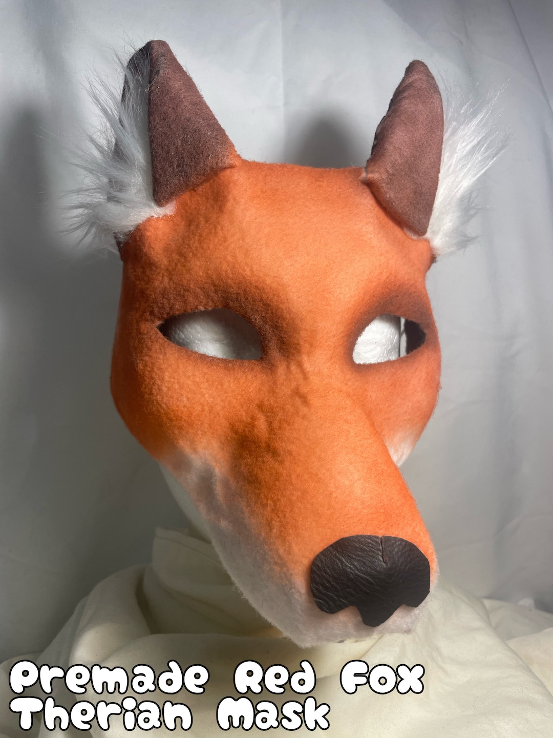 Red Fox Therian Mask Etsy