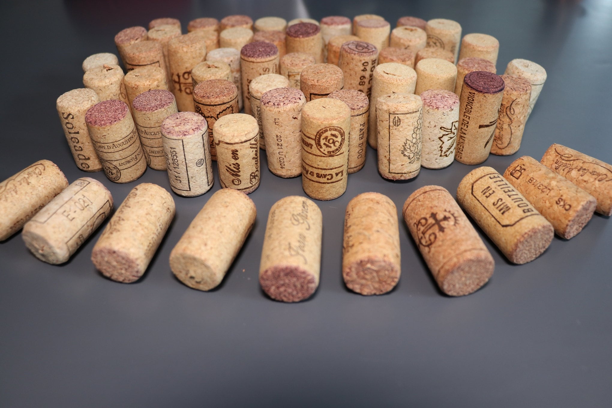 Lot de 6 bouchons en liège pour bouteilles de vin, pour travaux manuels,  avec motif, bouchons en liège pour bouteilles (21 x 39 mm)