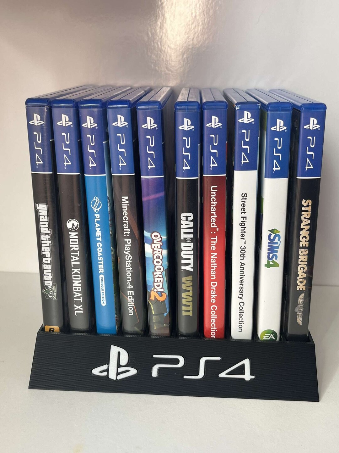 Playstation Game Case Stand 3D Printed Etsy