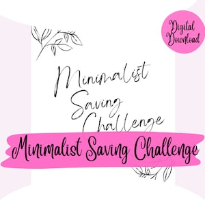 Saving challenge book printable