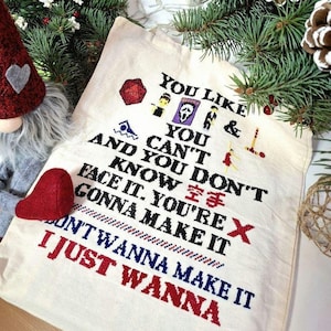 My Chemical Romance Cross Stitch Pattern - I&#39;m Not Okay - Three Cheers for Sweet Revenge - PDF Download