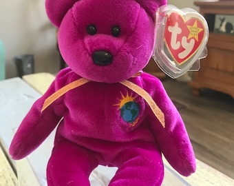 Millennium Bear Beanie Baby