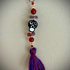 Unique Skull Keychain Handmade and one of a kind