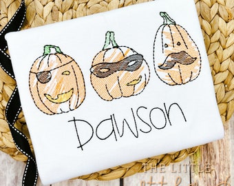 Pumpkin Halloween Shirt: Personalized Trick or Treat Outfit