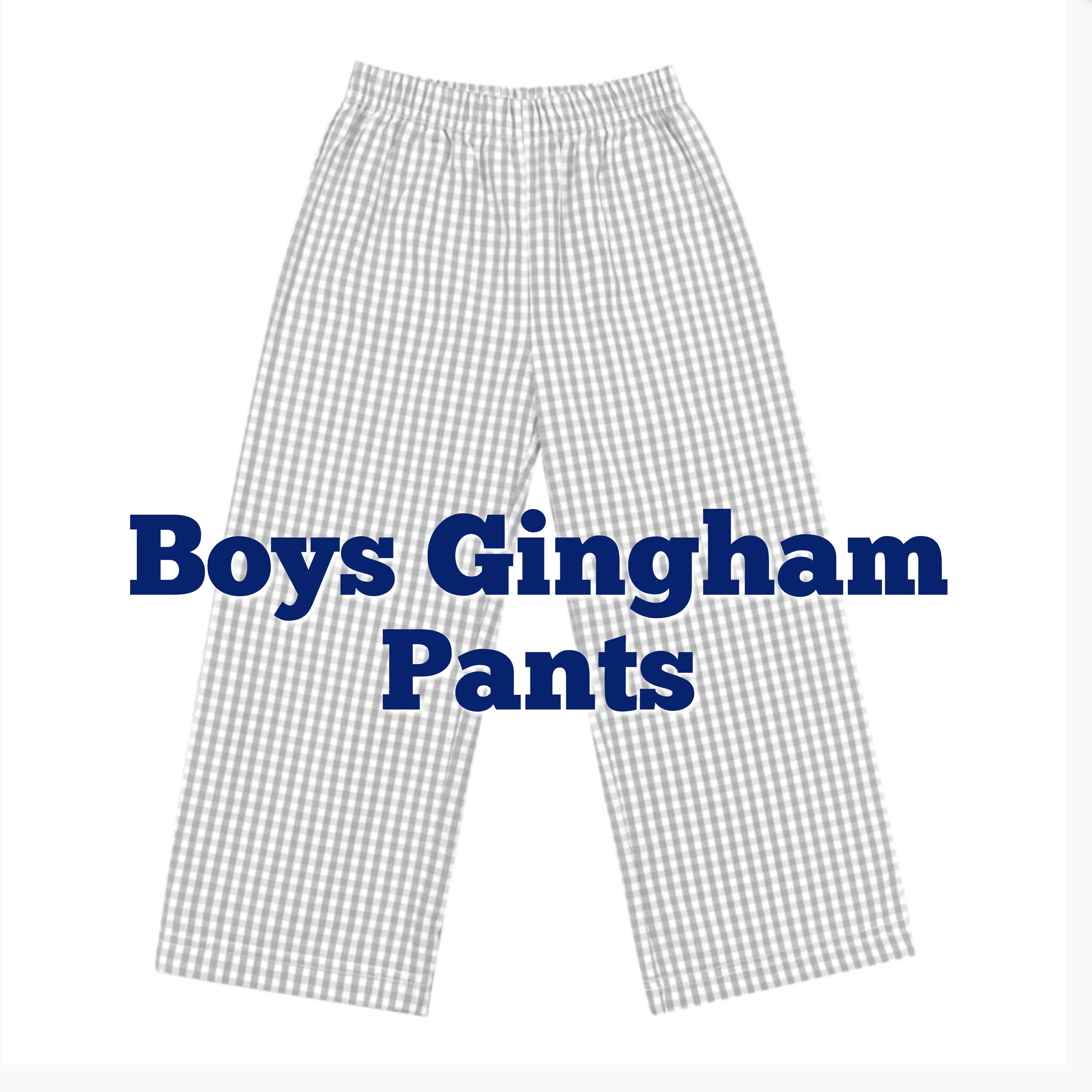 Gingham Pants Set - Etsy