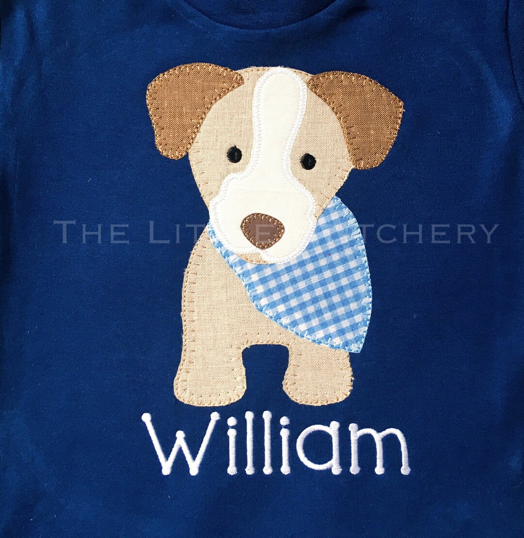 Toddler Boy Augusta Dog On Bayberry Tee main image 0