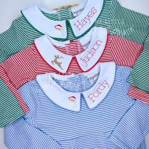 Weihnachten Baby Strampler: Personalisierte Urlaub Outfit