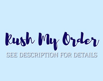 Rush My Order