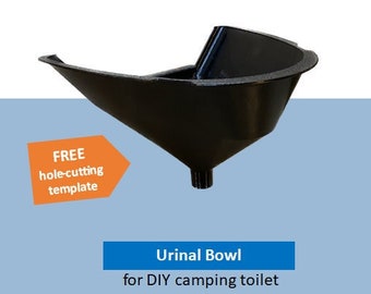 Urinal Bowl for DIY toilet