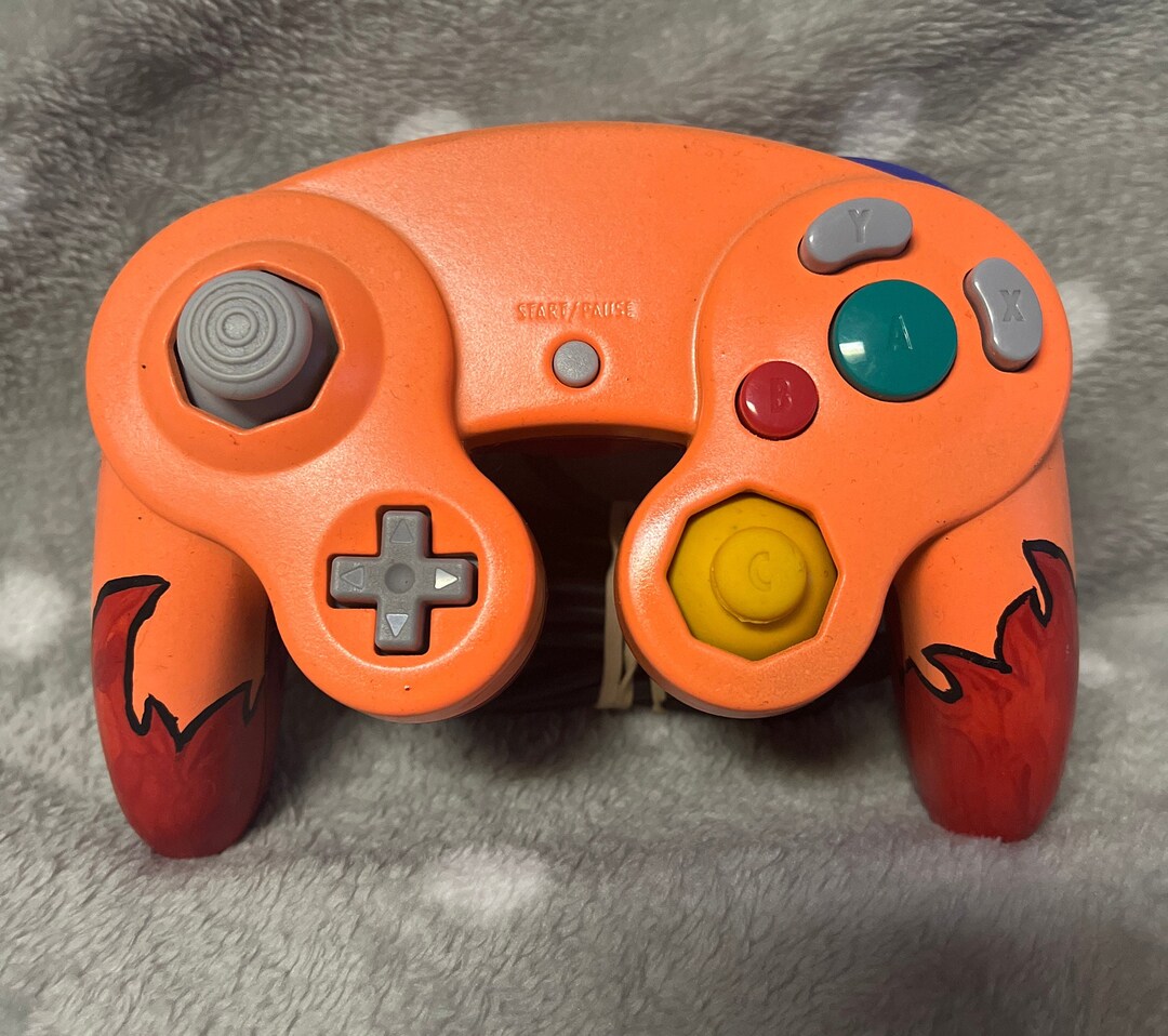 Custom Painted OEM Gamecube Controller Etsy