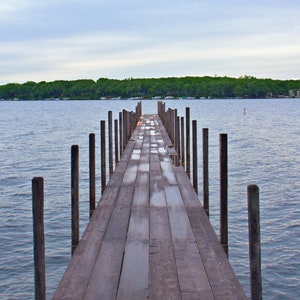 Dock on a Lake 24x36