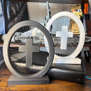 Floating Cross Christian Gift