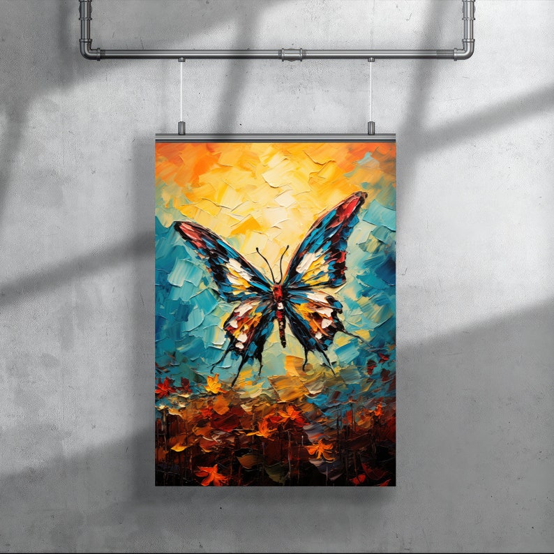 Set of 6 Abstract Insects PRINTABLE ART Praying Mantis Ladybug ...