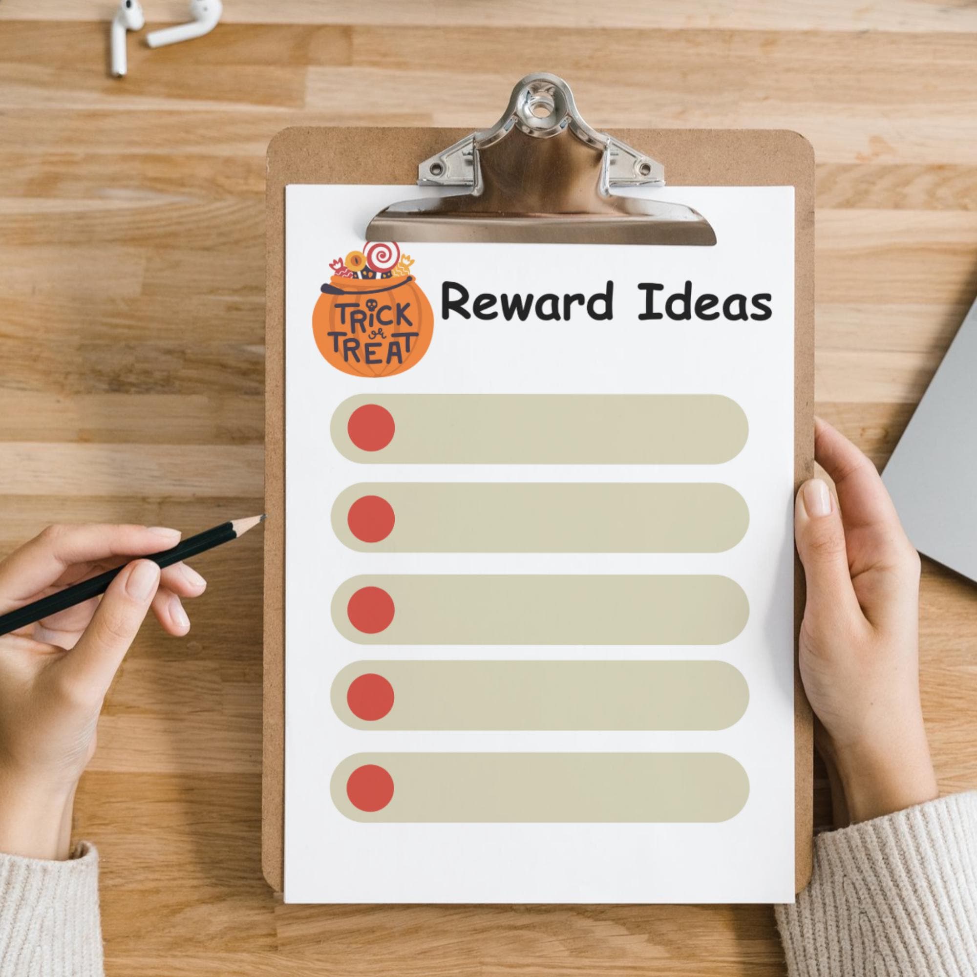 Halloween Reward Chart for Kids With Printable Achievement Award and ...