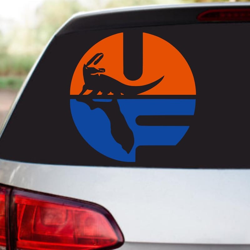 Florida Gators SEC NCAA Vinyl Decal – Official Team Colors – Free Shipping