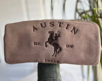 Bluza z haftem Austin Texas Cowboy, kowbojka z wybrzeża, Texas Rangers, Houston Texas, Texas Tech