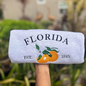 Florida State Flower Sweatshirt, Florida Orange Blossom, Florida Gators, Florida Water,