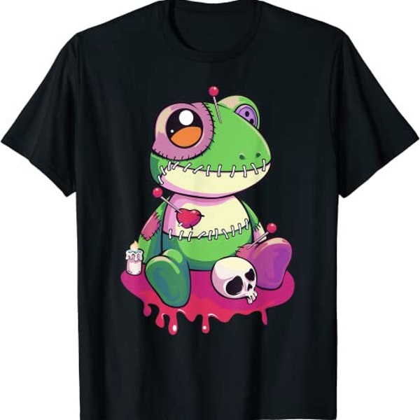 Pastel Goth Kawaii Cute Creepy Voodoo Doll Frog For Teens  T-Shirt, Sweatshirt, Hoodie - 27605