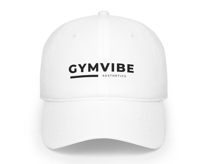 GymVibe Aesthetic Low Profile Baseball Cap