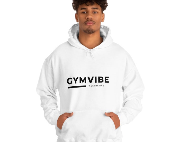GymVibe Aesthetic Unisex Heavy Blend Hooded Sweatshirt