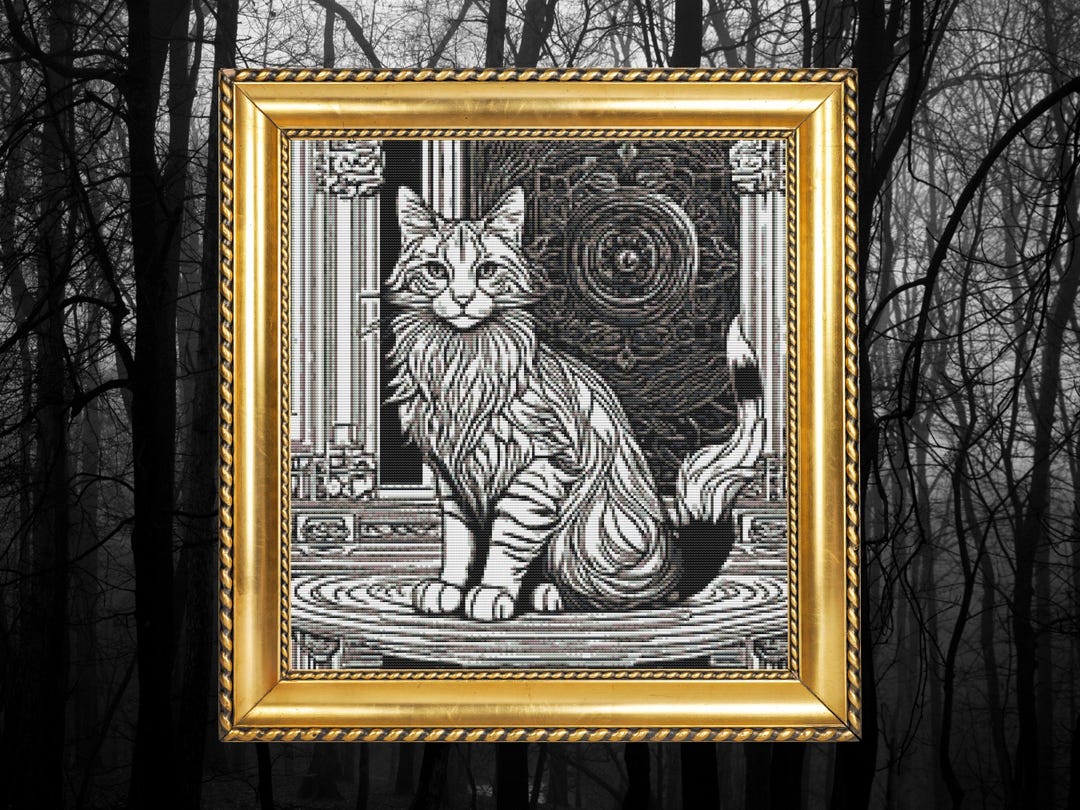 Ragdoll Cat Cross Stitch Pattern – DIY Feline Embroidery (PDF File) - Etsy