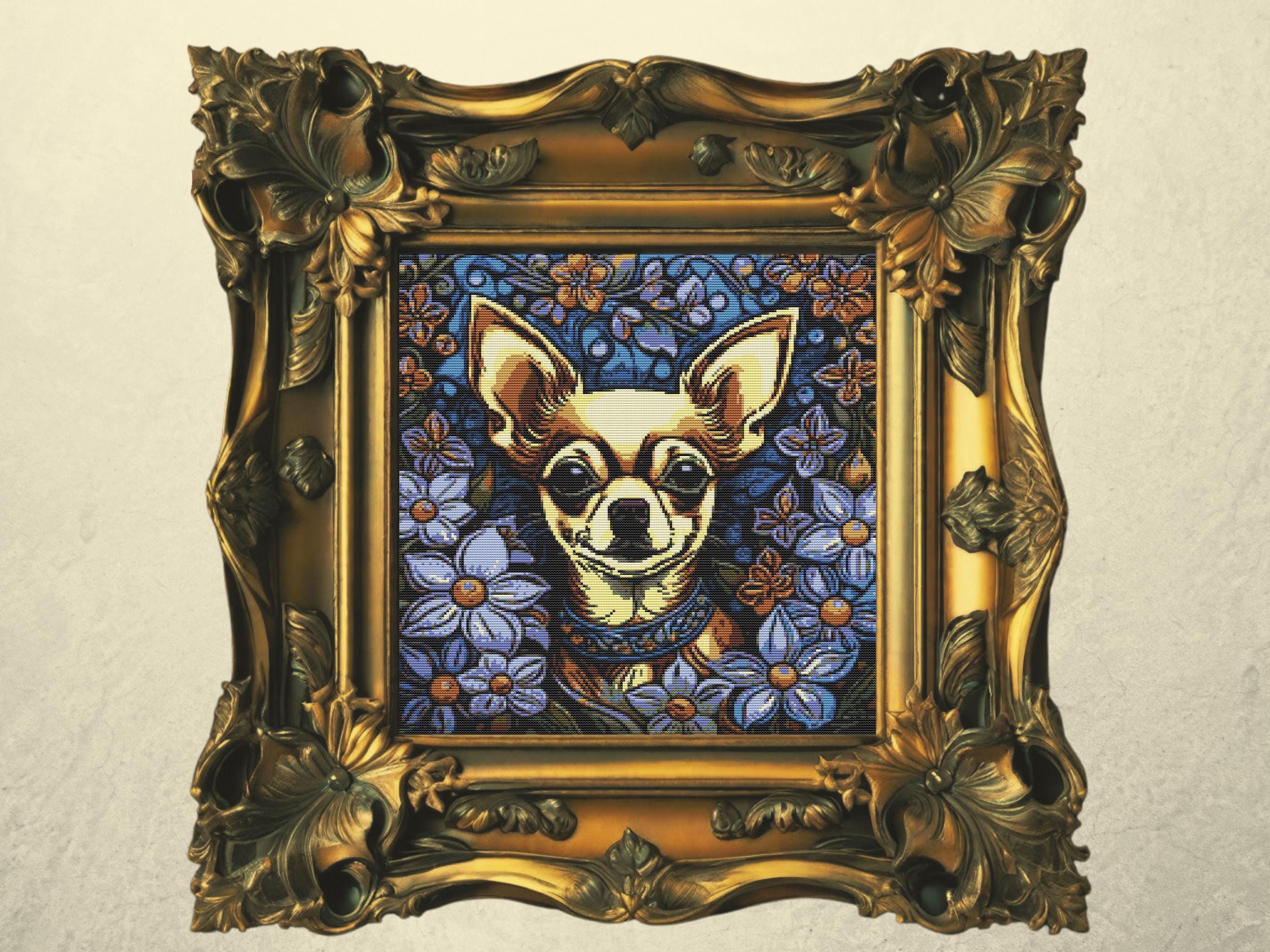 Canevas Broderie Point De Croix Kit Complet Adulte Debutant Tableau Imprimé Animal Chien Beagle Kit Broderie Point De Croix Compté Imprimé Enfant